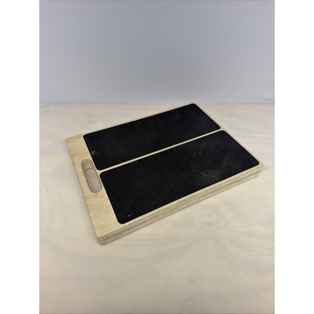 Wooden Slant Board Calf Stretcher Foot Ankle Stretch Exercise Used Unbranded